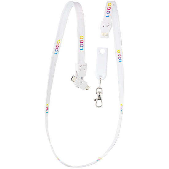 Schlüsselband mit Ladekabel Ariso