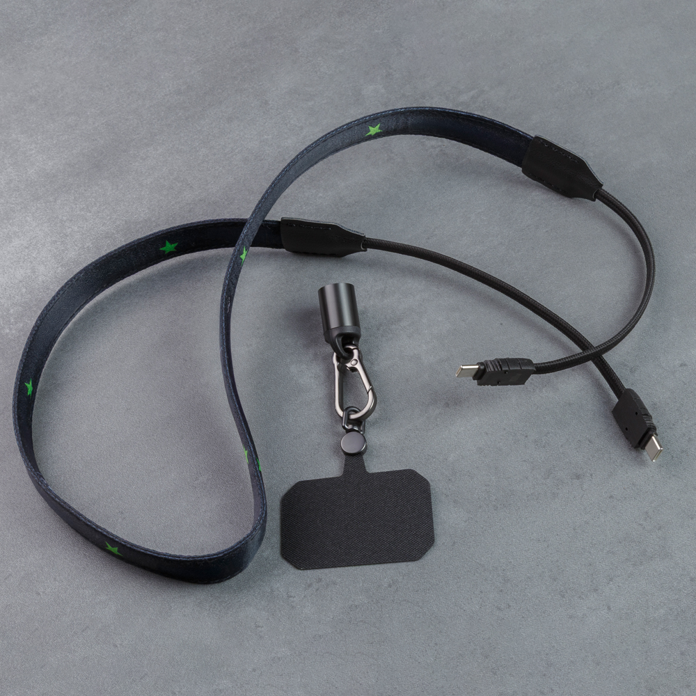 Schlüsselband mit Ladekabel Orizo