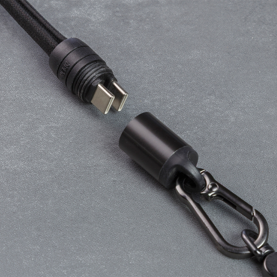 Schlüsselband mit Ladekabel Orizo