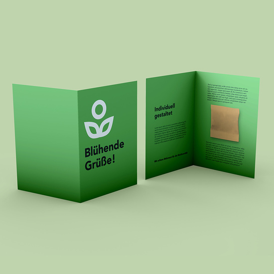 Samen Klappkarte Square Suri