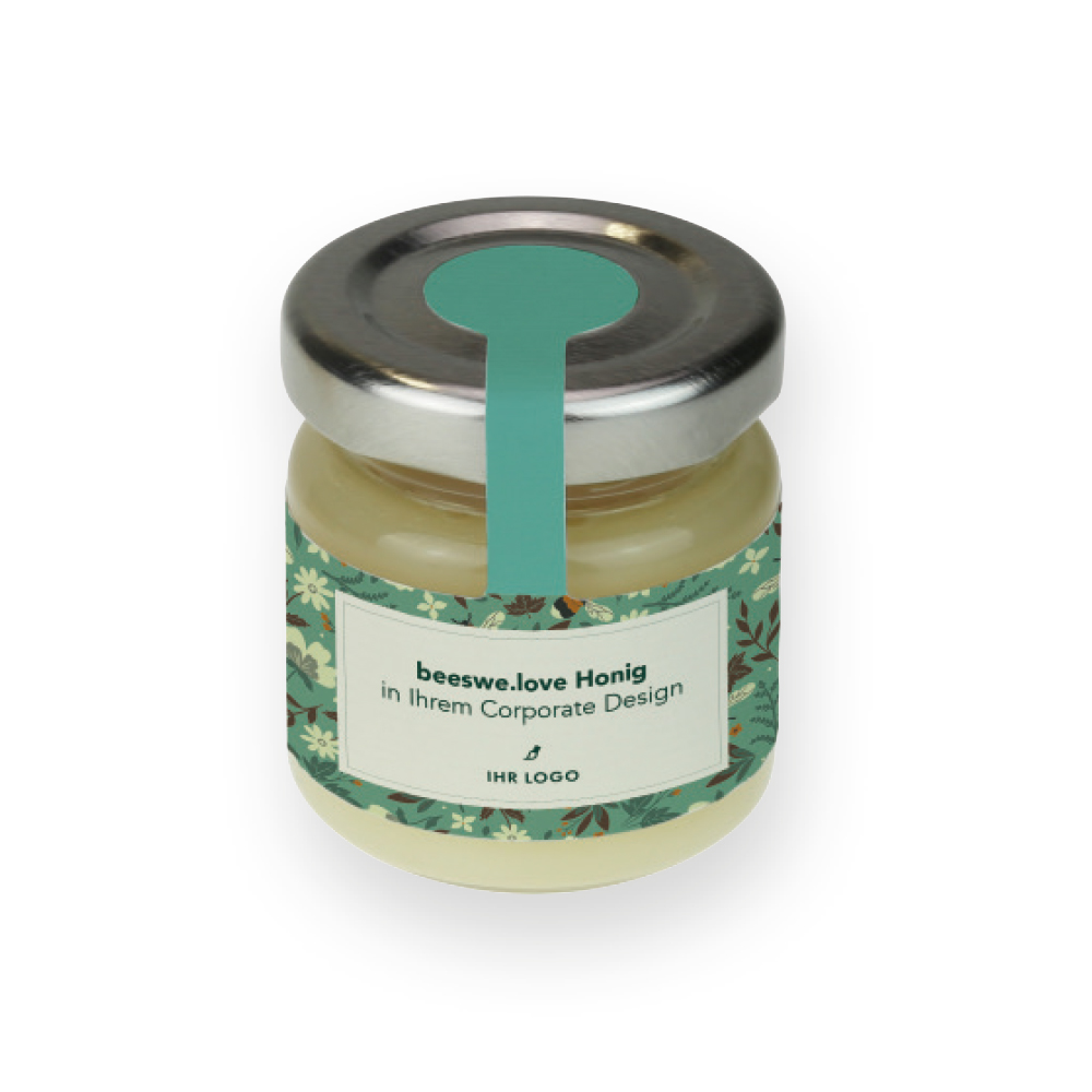 Blütenhonig im Mini Glas Mellio