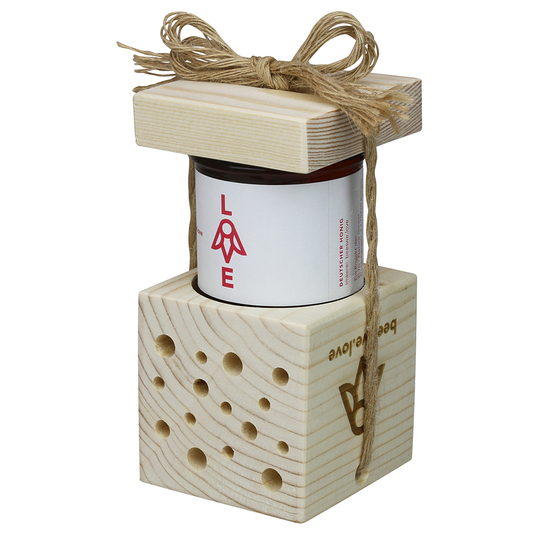 Wildbienenset Midi mit Blühsamen Bino