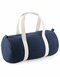 Denim Barrel Bag