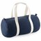 Denim Barrel Bag