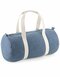 Denim Barrel Bag