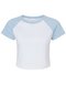 BL1201 Bella Women´s Micro Rib Raglan Baby Tee