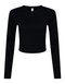 BL1501 Bella Women´s Micro Rib Long Sleeve Baby Tee