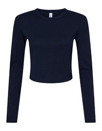 BL1501 Bella Women´s Micro Rib Long Sleeve Baby Tee