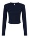BL1501 Bella Women´s Micro Rib Long Sleeve Baby Tee
