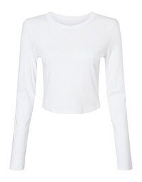 BL1501 Bella Women´s Micro Rib Long Sleeve Baby Tee