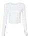 BL1501 Bella Women´s Micro Rib Long Sleeve Baby Tee