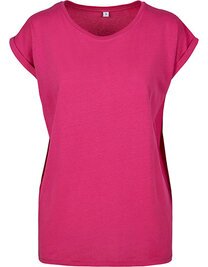 Ladies` Extended Shoulder Tee
