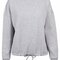 Ladies` Oversize Crewneck