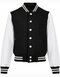 BY187 Kids´ Organic Sweat College Jacket