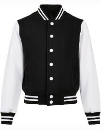 BY187 Kids´ Organic Sweat College Jacket