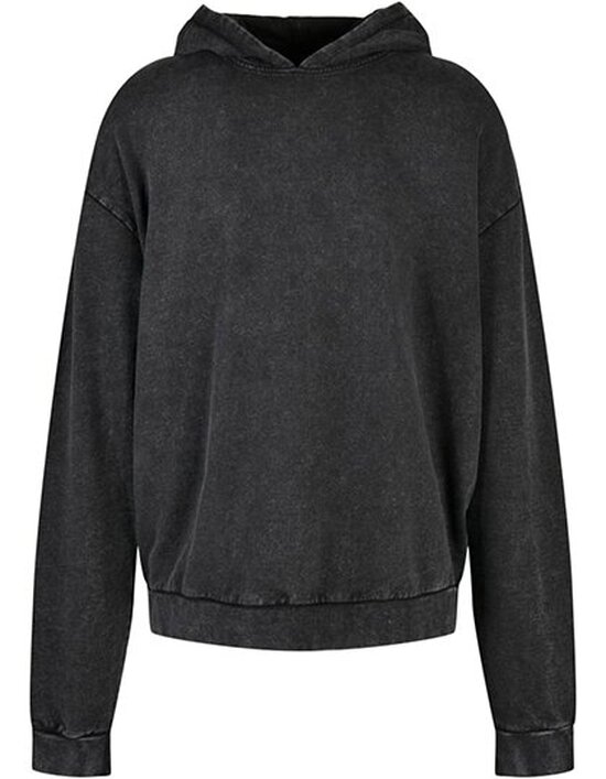 BY191 Acid Washed Oversize Hoody