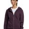 BY290 Build Your Brand Ladies Fluffy Zip Hoody