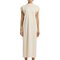 Ladies Long Extended Shoulder Dress