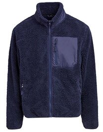 BY406 Build Your Brand Bonded Sherpa Jacket