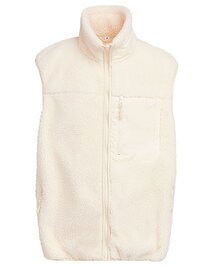 BY407 Build Your Brand Bonded Sherpa Vest