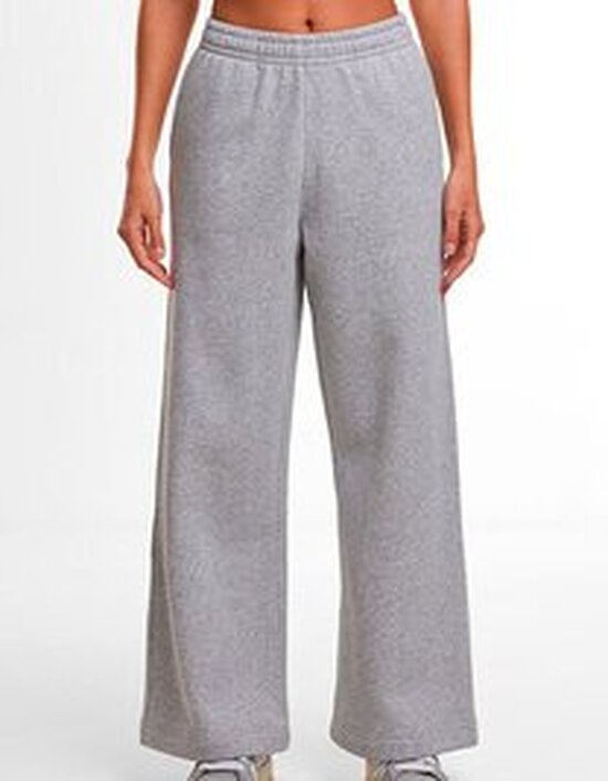 Build Your Brand Ladies Wideleg Sweatpants