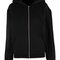 Build Your Brand Ladies Loose Fit Zip Hoody