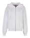 Build Your Brand Ladies Loose Fit Zip Hoody