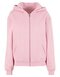 Build Your Brand Ladies Loose Fit Zip Hoody