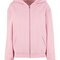Build Your Brand Ladies Loose Fit Zip Hoody