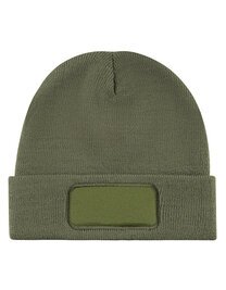 C1451 Strickmütze mit Patch