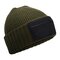 CB334R Beechfield Zip Patch Beanie