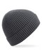 Engineered Knit Ribbed Beanie