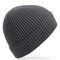 Engineered Knit Ribbed Beanie