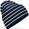 CB39R Beechfield Original Deep Cuffed Striped Beanie