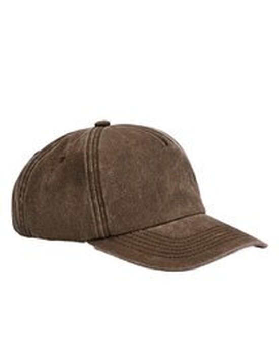 CB657 Beechfield Relaxed 5 Panel Vintage Cap