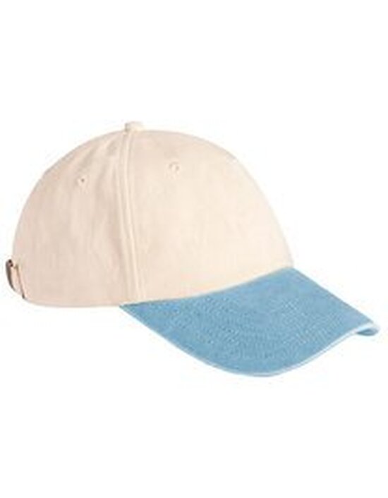 Beechfield Contrast Peak Low Profile Vintage Cap