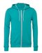 Unisex Zip-Up Poly-Cotton Fleece Hoodie