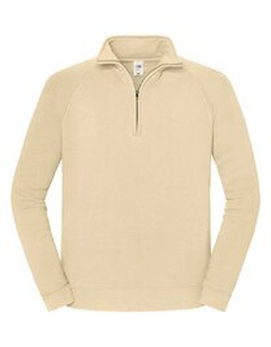 Fruit of the Loom Iconic Premium Zip Neck Sweat