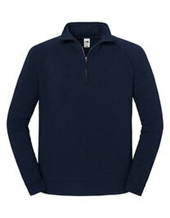 Fruit of the Loom Iconic Premium Zip Neck Sweat