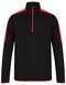 Adults` 1/4 Zip Midlayer with Contrast Panelling