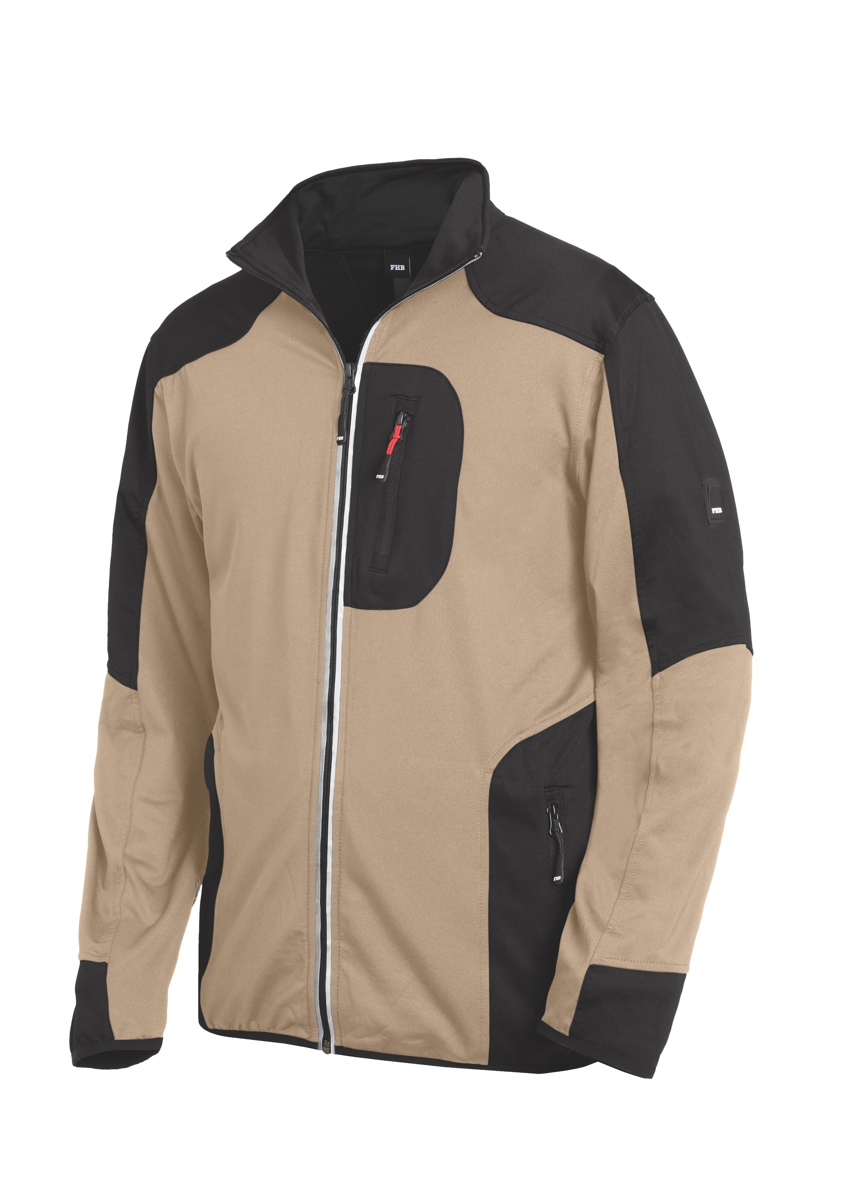 FHB RALF Jersey-Fleece-Jacke