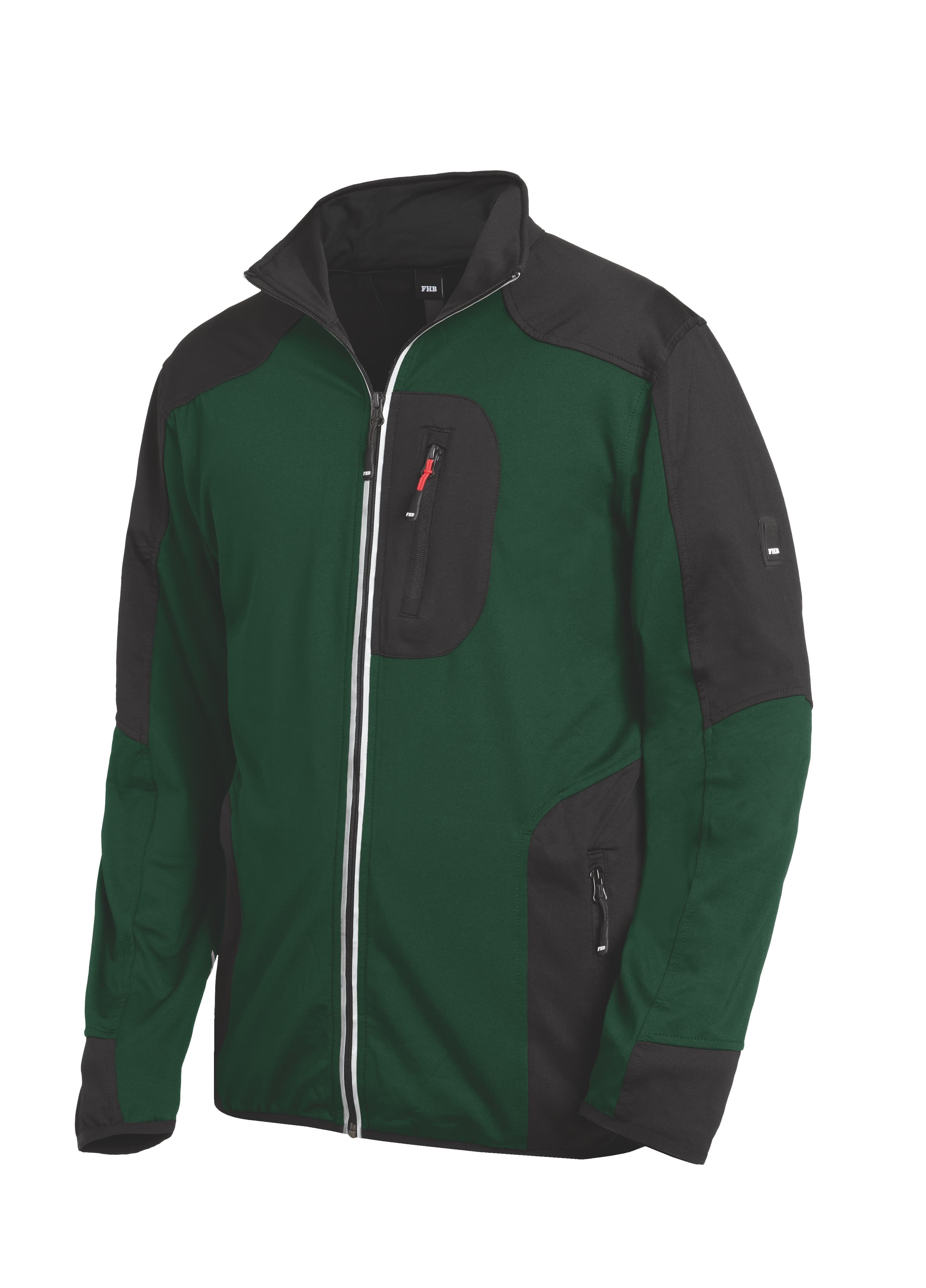 FHB RALF Jersey-Fleece-Jacke