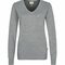 HAKRO Damen V-Pullover Premium-Cotton NO. 133