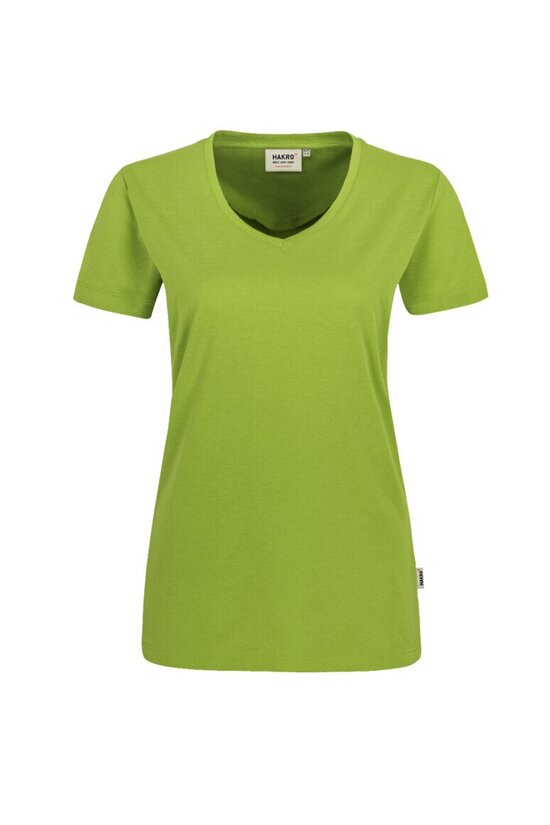HAKRO Damen V-Shirt Mikralinar® NO. 181