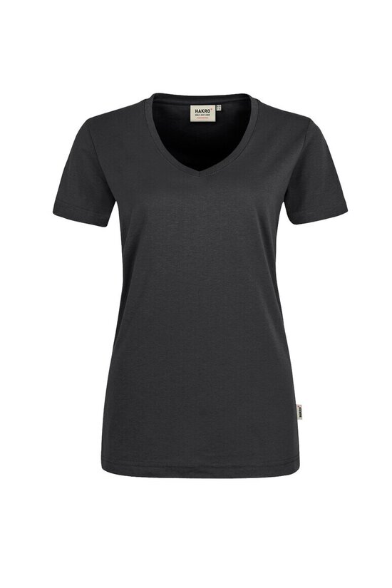 HAKRO Damen V-Shirt Mikralinar® NO. 181