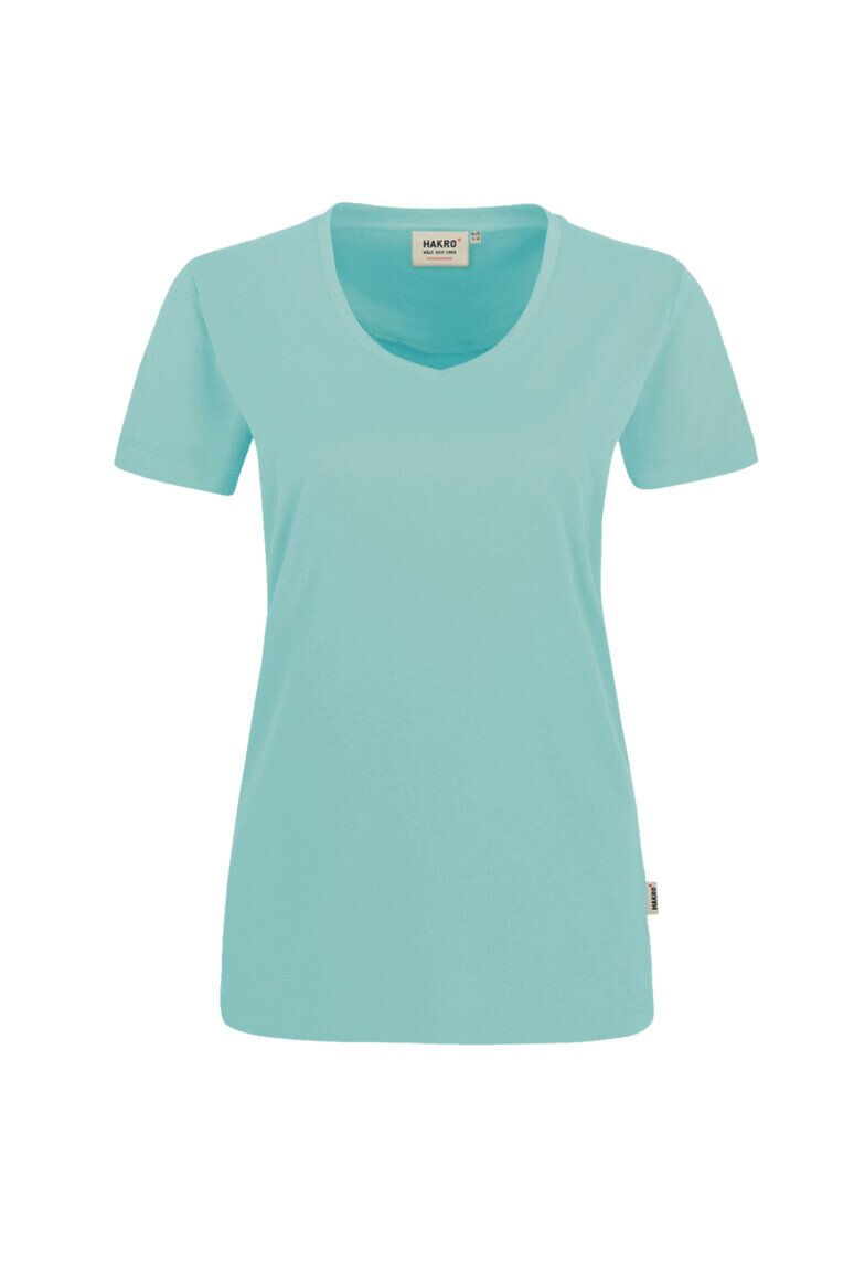 HAKRO Damen V-Shirt Mikralinar® NO. 181