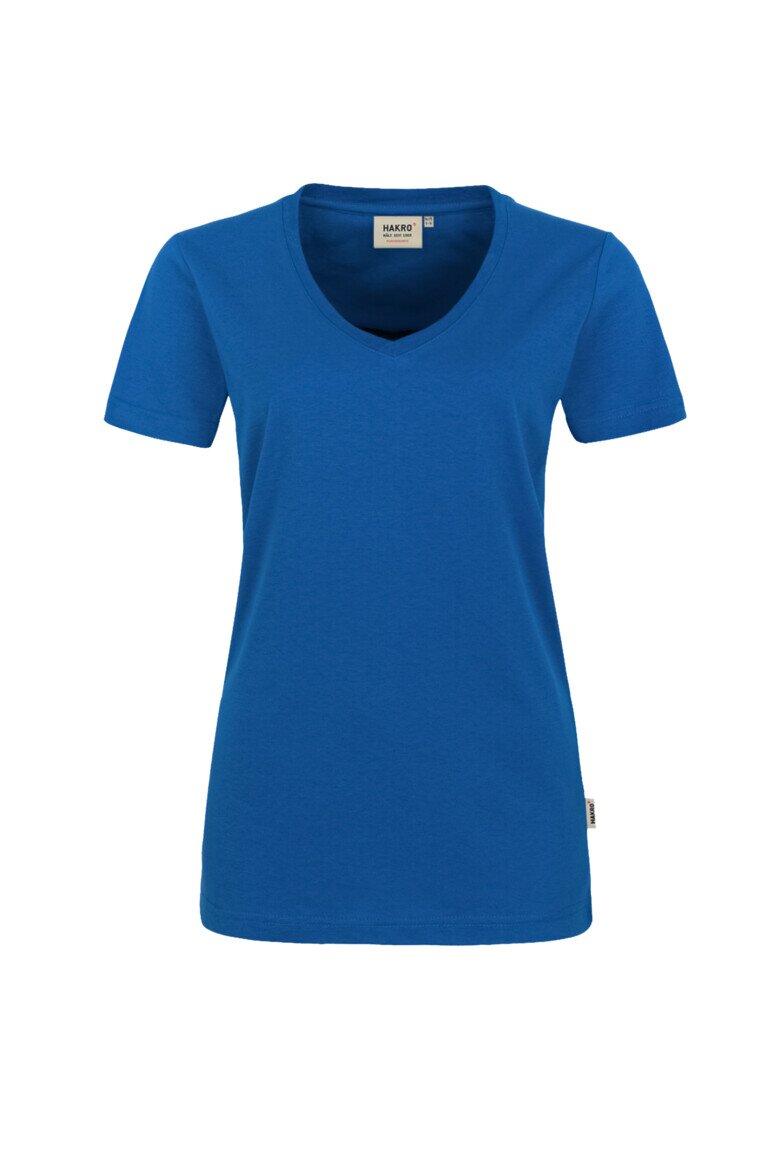 HAKRO Damen V-Shirt Mikralinar® NO. 181