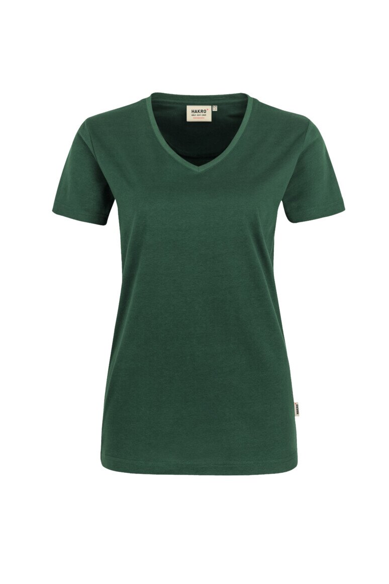 HAKRO Damen V-Shirt Mikralinar® NO. 181