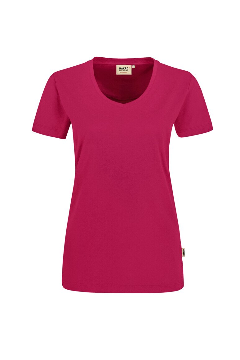 HAKRO Damen V-Shirt Mikralinar® NO. 181