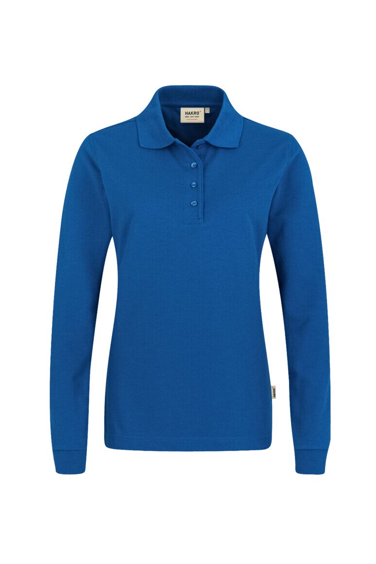 HAKRO Damen Longsleeve-Poloshirt Mikralinar® NO. 215